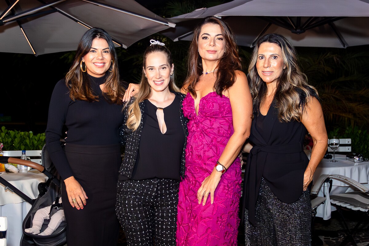 Gabriela Alcoforado, Fernanda Loiola, Tatiana Mauriz e Nancy Bragança