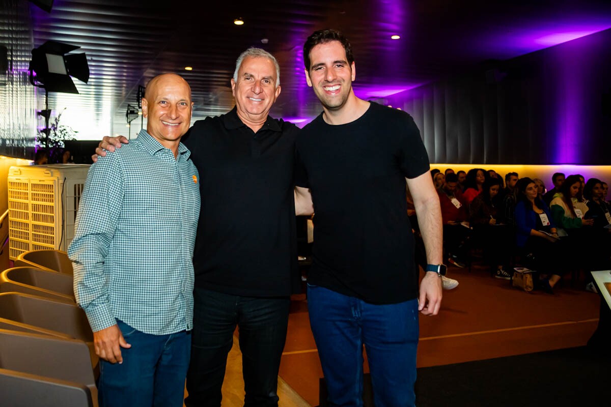 Guga Schifino, Evandro Ferrer e Tiago Melo