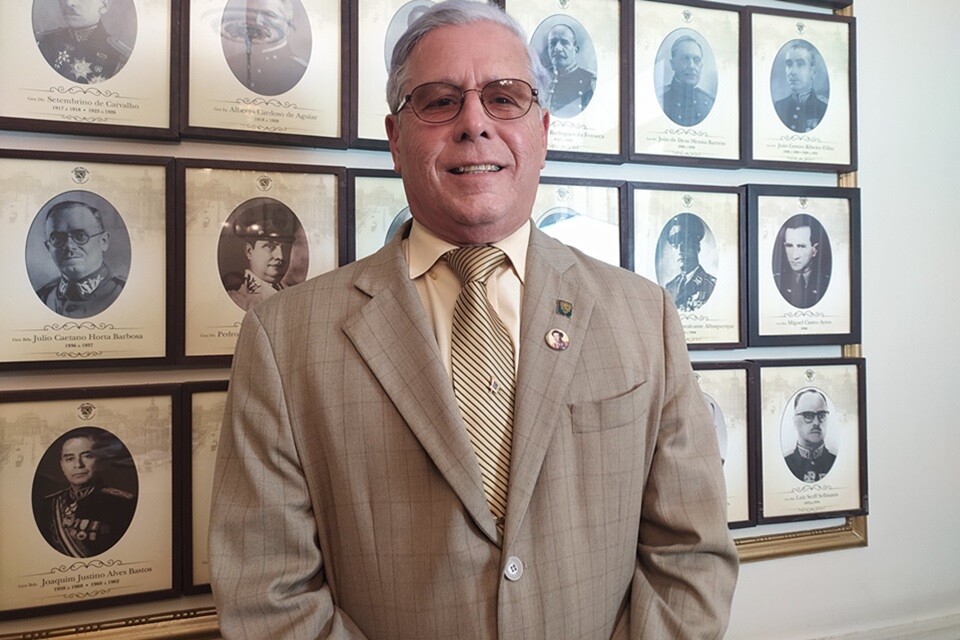 O general Sérgio Carneiro é presidente do Clube Militar do Exército e um dos signatários da nota