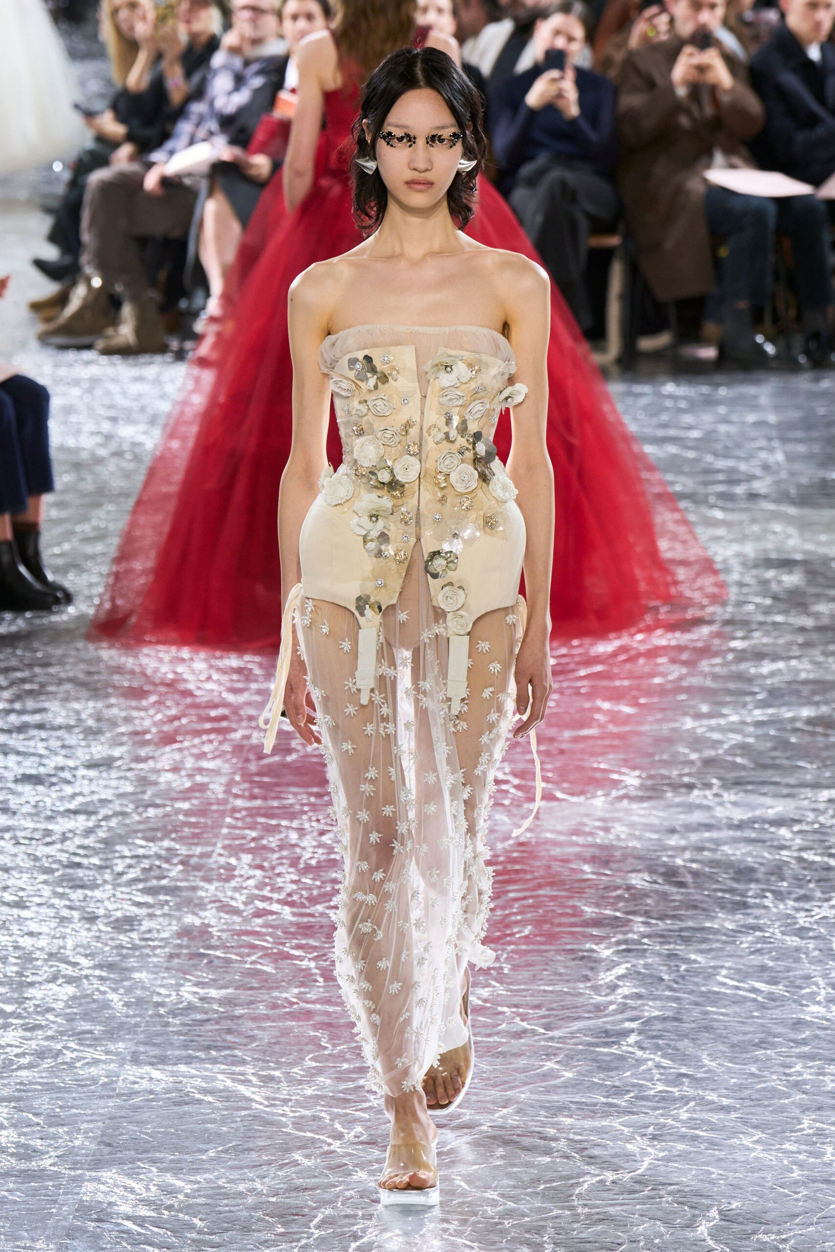 Jean Paul Gaultier por Simone Rocha primavera-verão 2024 couture
