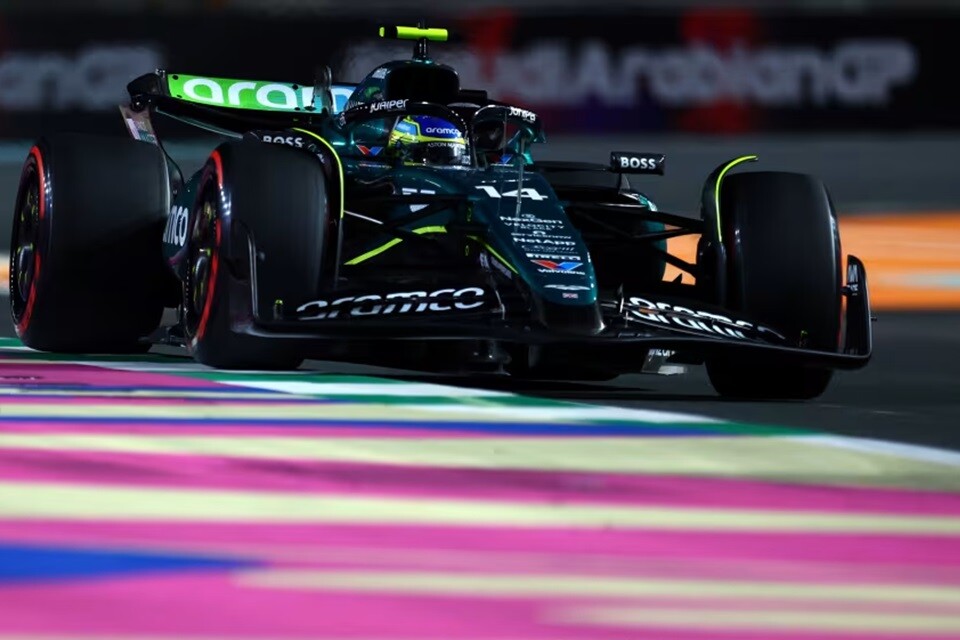 Alonso foi o mais rápido dos treinos livres para o GP da Arábia Saudita
