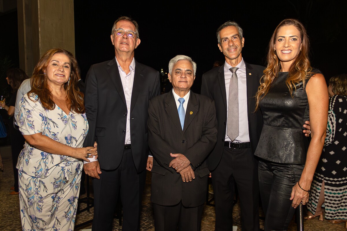 Beatriz Arantes, Francisco Amaral, Desembargador Roberval Belinati (presidente doTredf), Fernando Velloso e Lilian Velloso