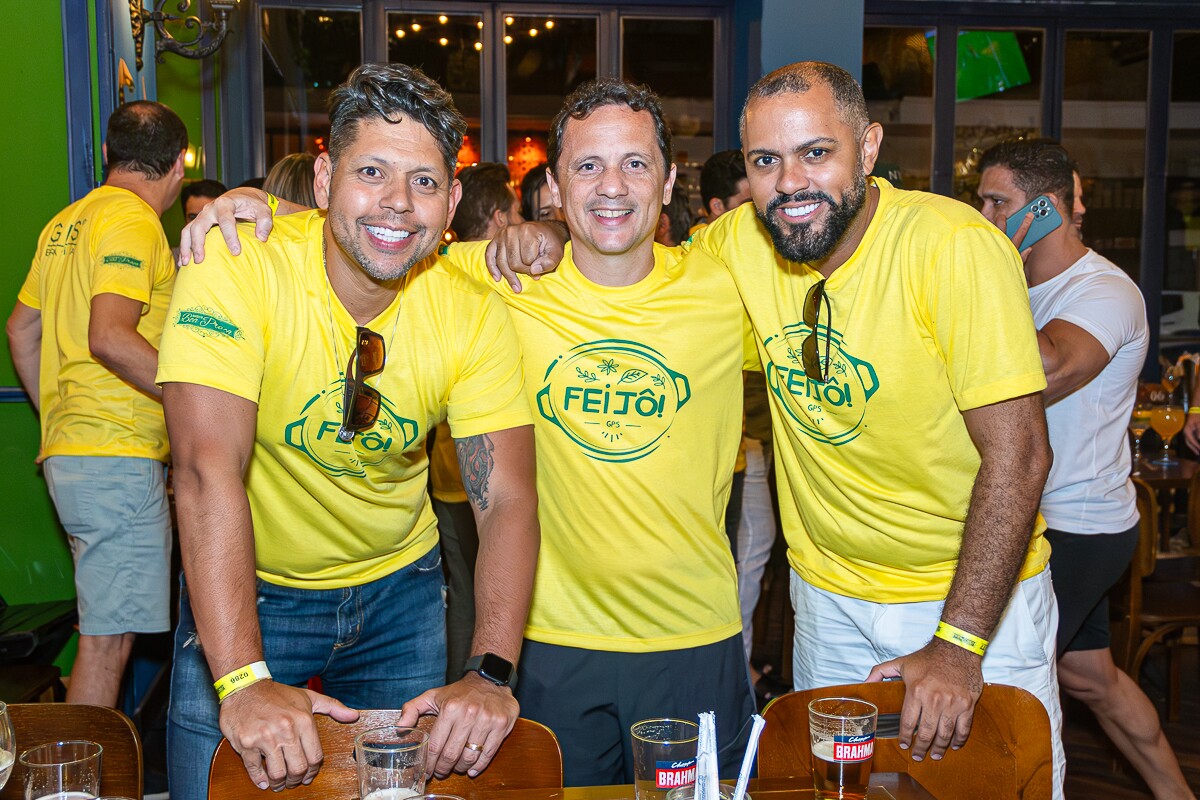 Fabrício Vidal, Henrique Campos e Thiago Soares