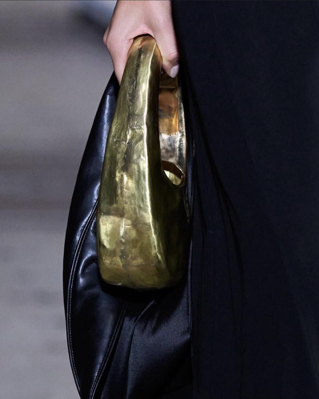 Coperni Gold Swipe Bag