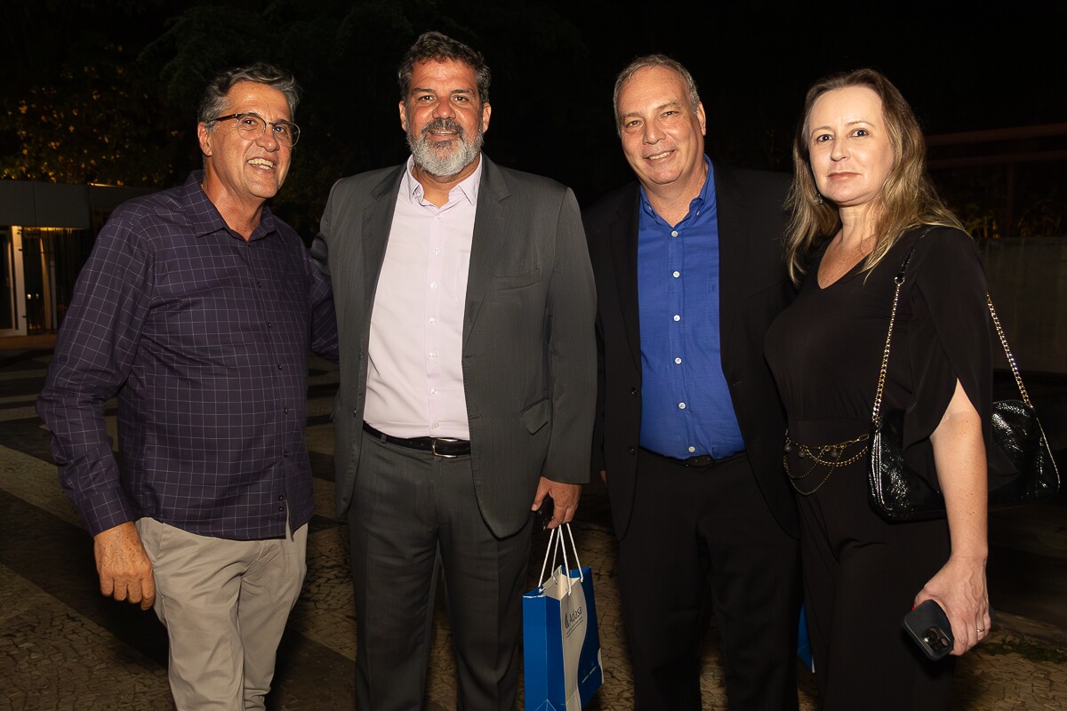 Fernando Leite, Luiz Eduardo Passeado, Daniel Pinardon e Tati Pinardon