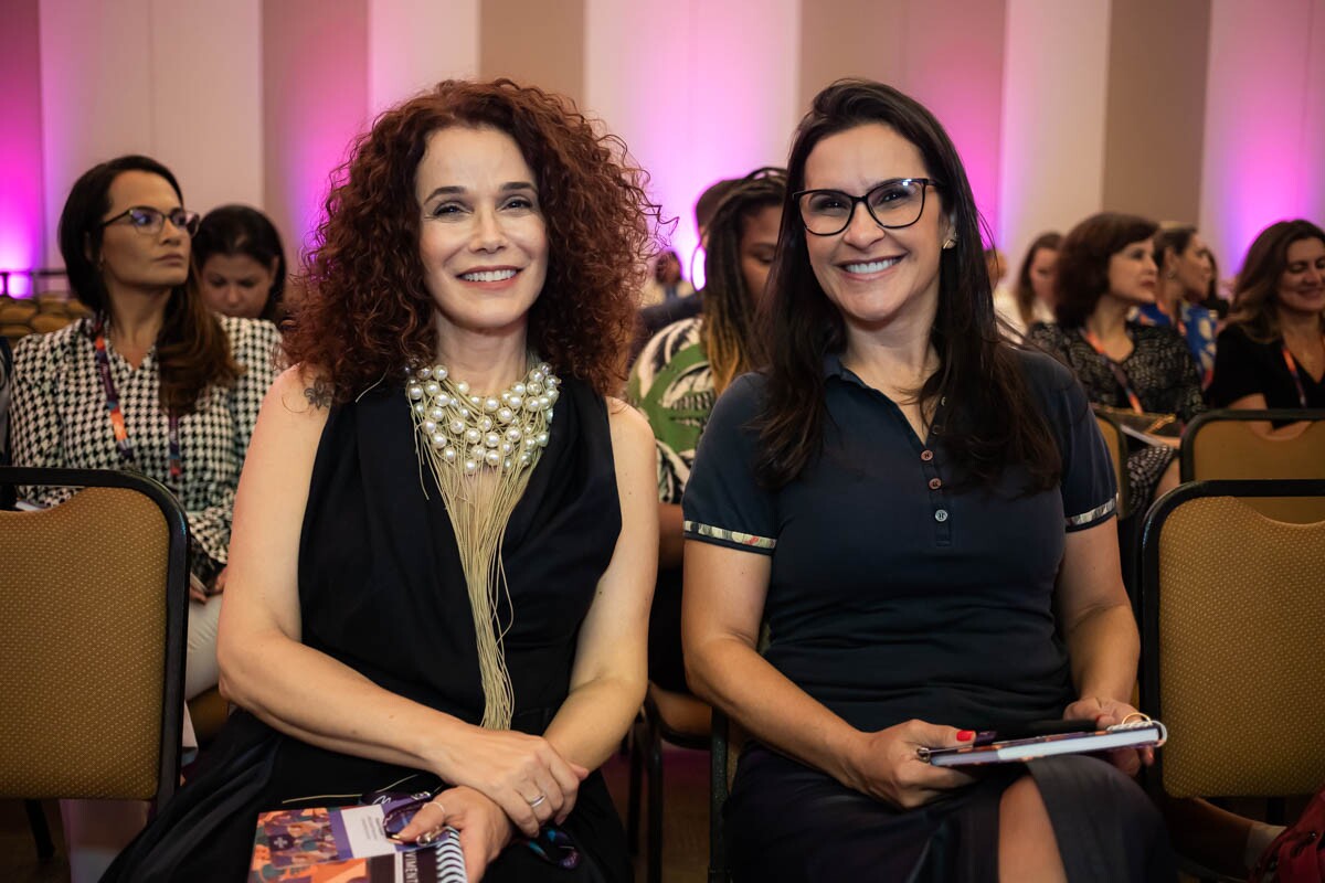 Gláucia Nasser e Silvia Perrelli