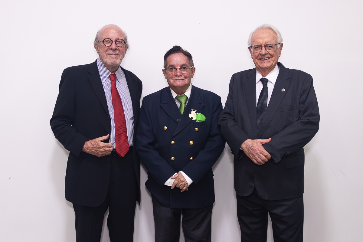 José Alberto Maciel, Fernando Girão e Carlos Mário da Silva Veloso