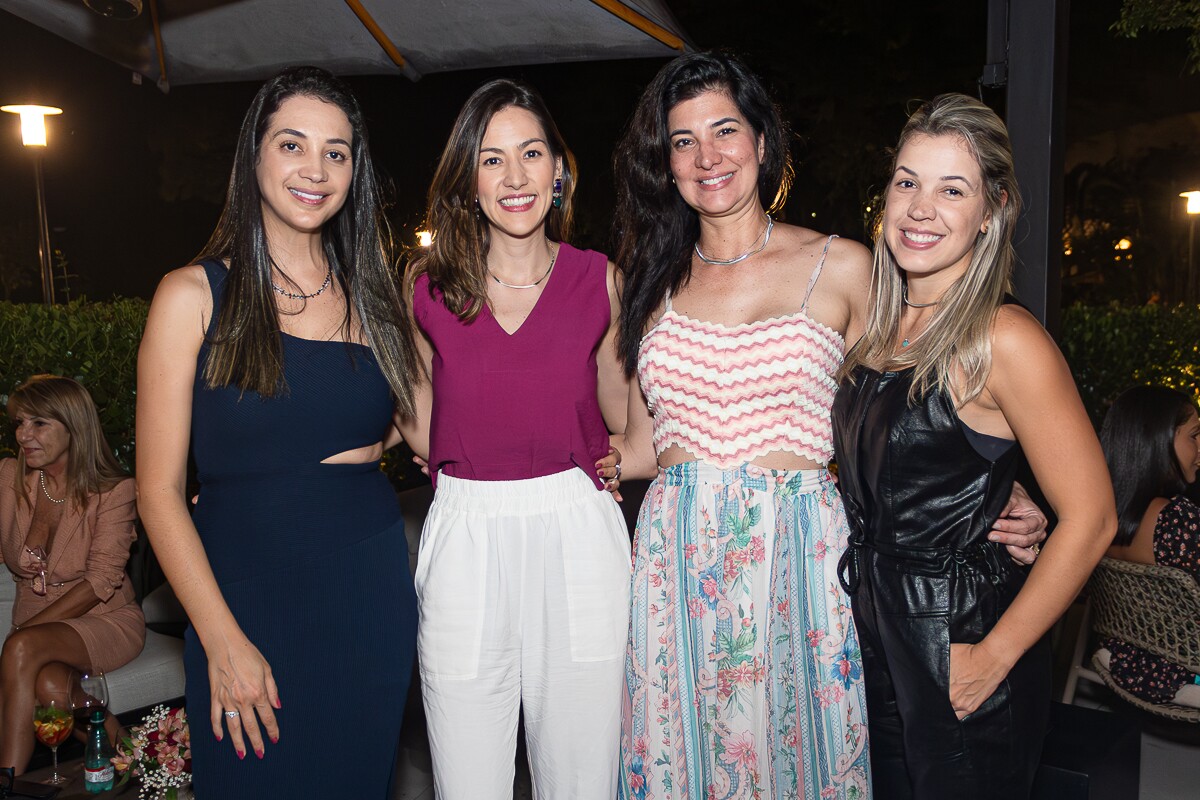Letícia Gonçalves, Joy Piselli, Alessandra Durante e Danielle Feitosa