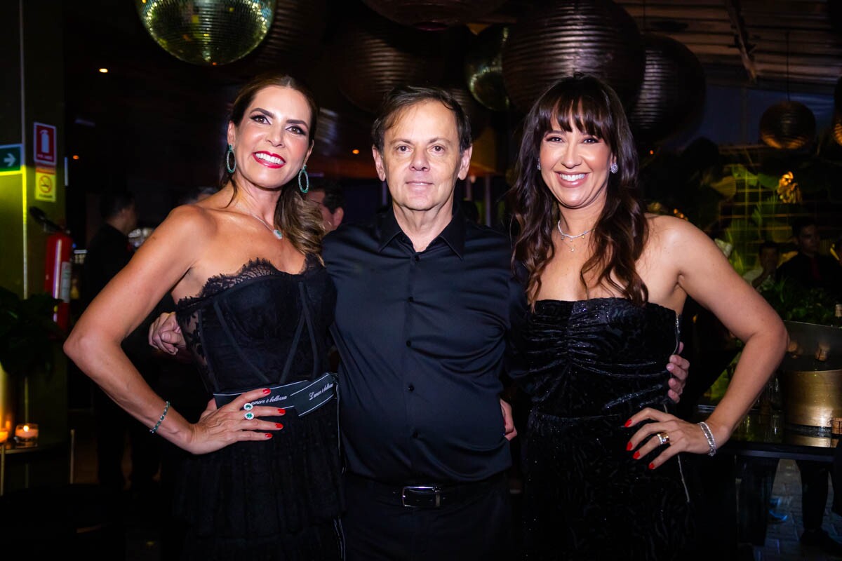 Mônica Haddad, Nadim Haddad e Cynthia Dias