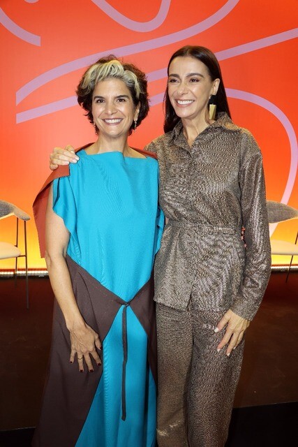 Monica Martelli e Fernanda Feitosa