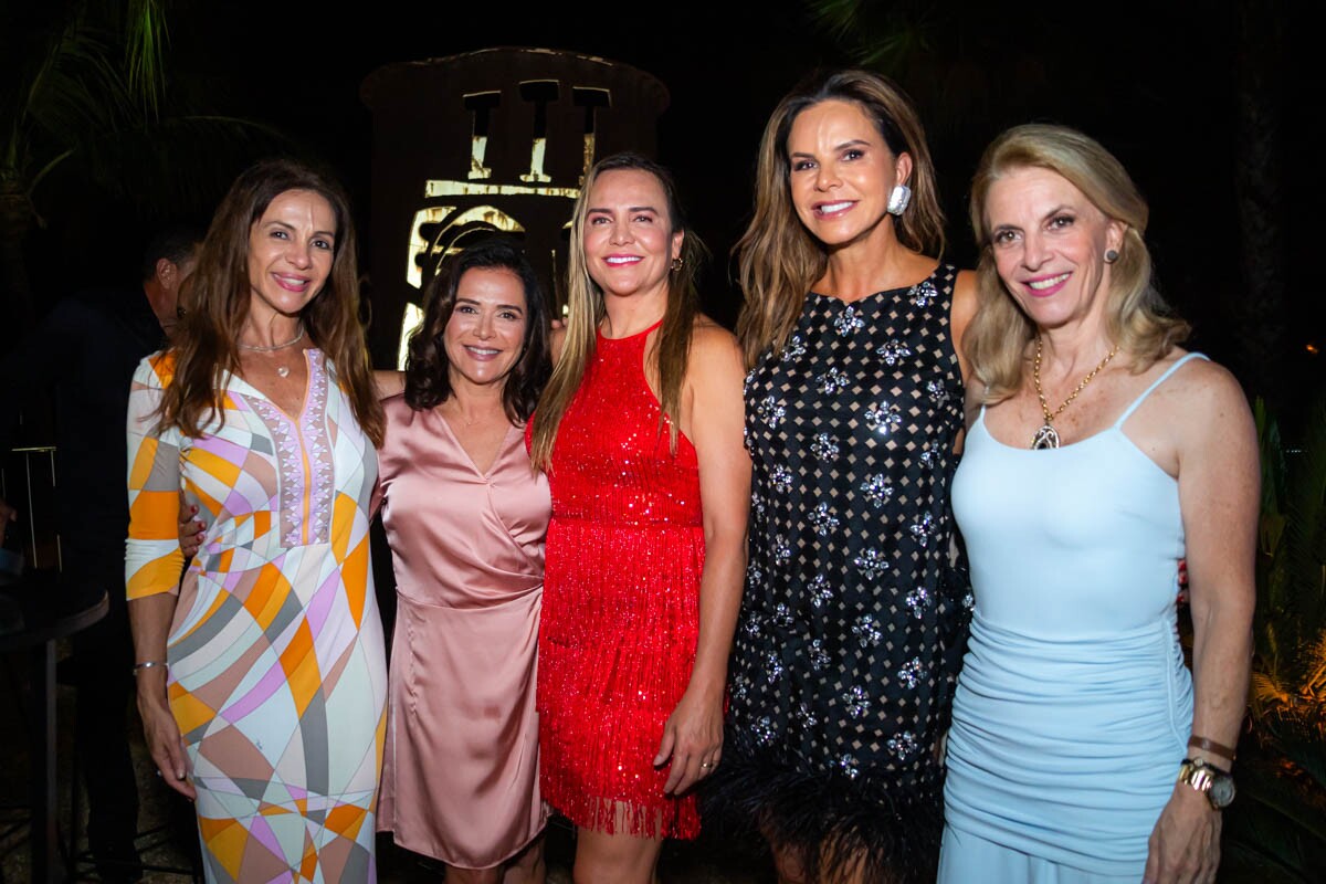 Paula Santana, Kilze Beatriz, Celina Leão, Cláudia Salomão e Andrea Meireles