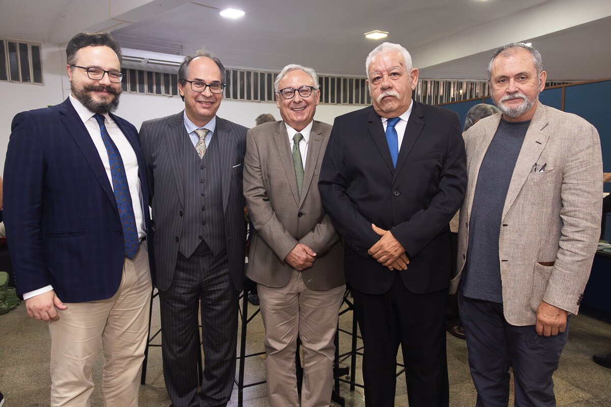 Rafael Nogueira, José Menck, Jorge Cartaxo, Roberto Castello e Antônio Testa