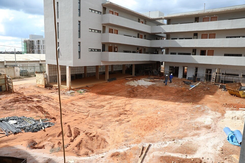Residencial Horizonte, localizado no Sol Nacente, vai beneficiar 420 famílias | Foto: Paulo H. Carvalho/ Agência Brasília