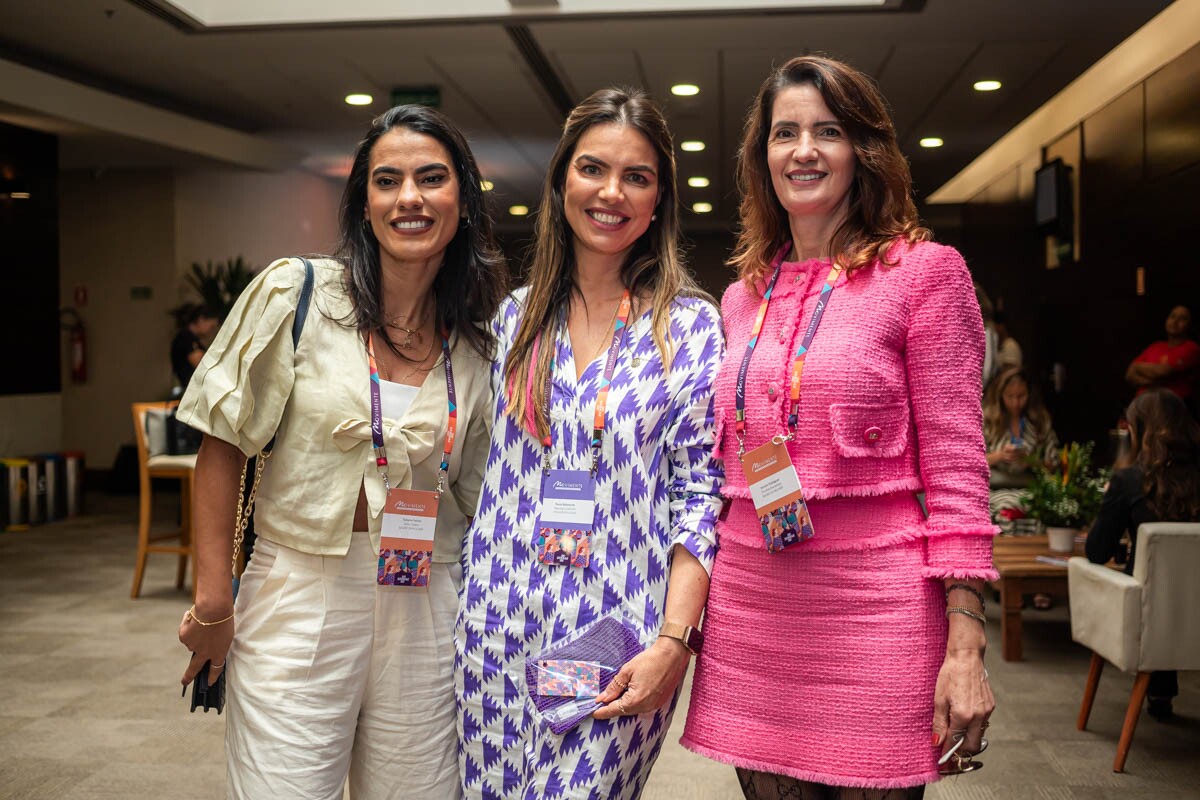 Tatiane Freitas, Paula Belmonte e Sandra Rodrigues