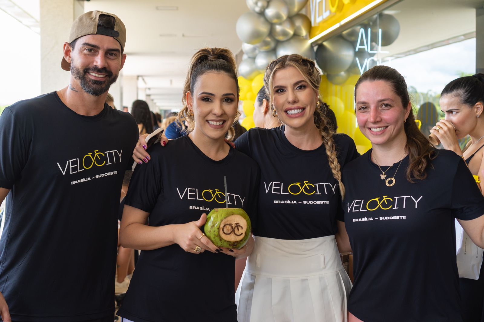 Rafa Furlan, Dai Rossafa, Júlia Mendonça e Carol Furlan