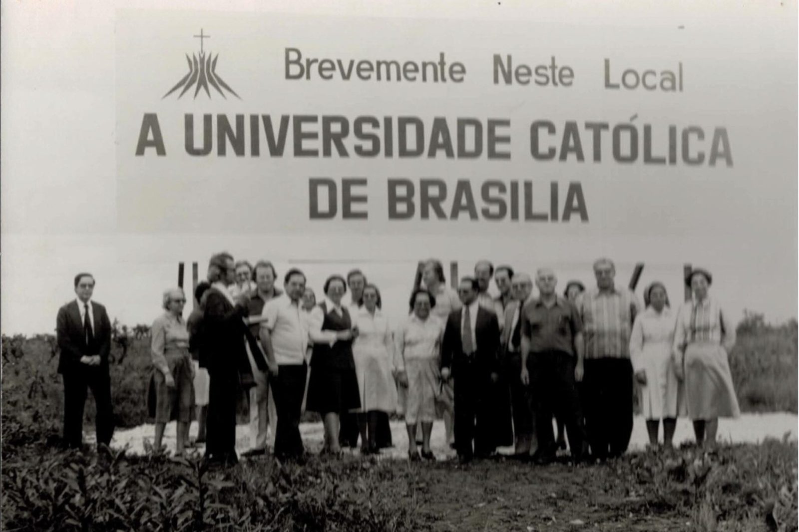 Foto histórica da UCB