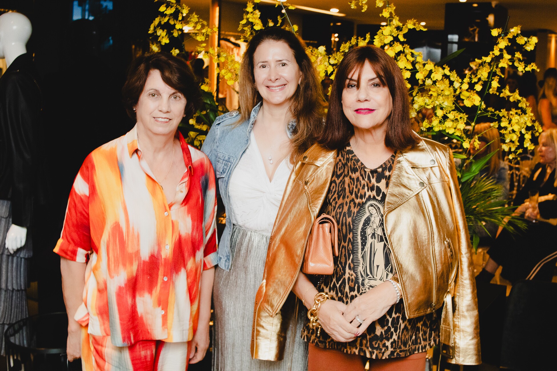 Rosany Ribeiro, Jaqueline Tzemos e Ana Maria Gontijo