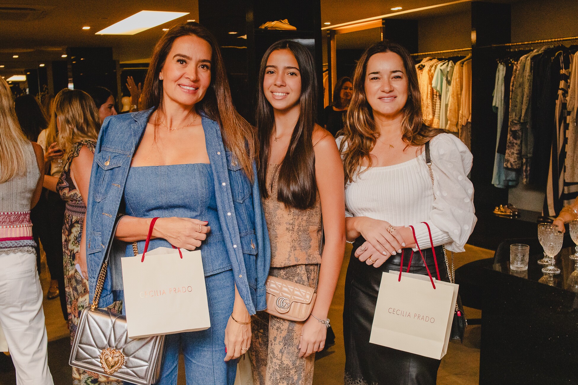 Gisella Bordalo, Sofia Bordalo e Chenia Avila