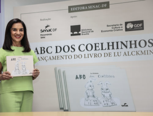 Lu Alckmin lança livro na Biblioteca Nacional de Brasília