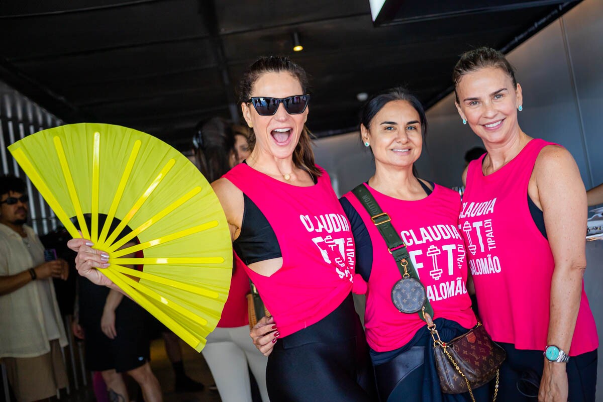 Adriana Chaves, Sônia Lim e Luciana Cunha Campos