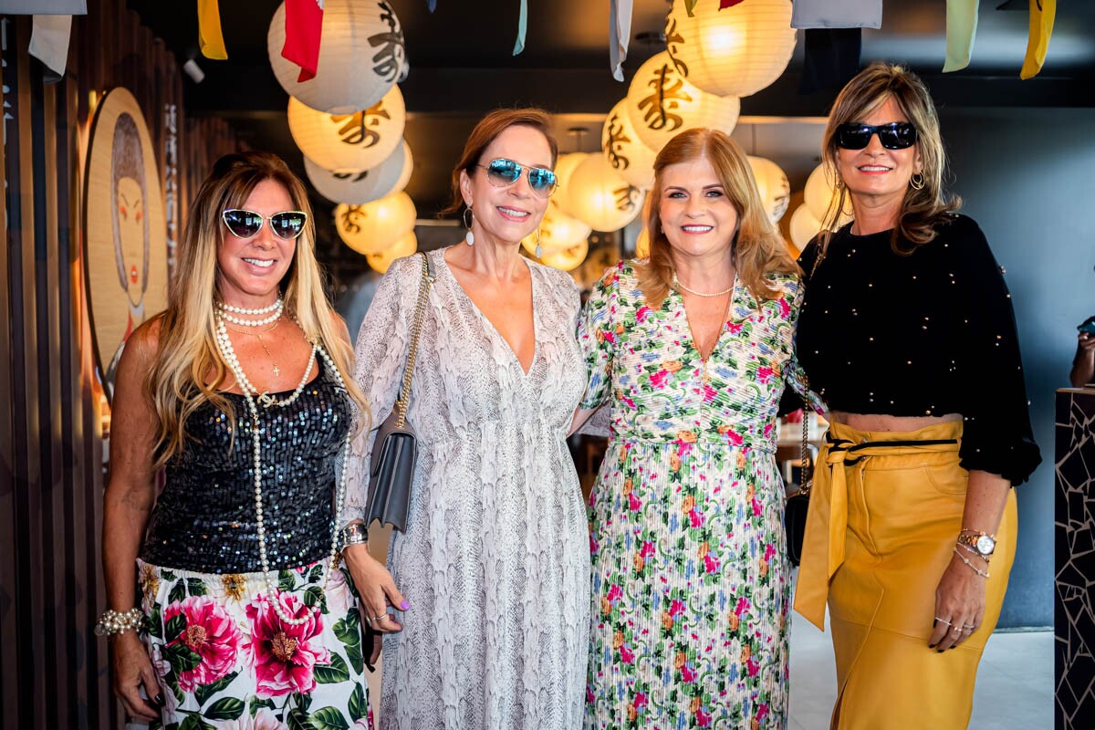 Ana Loureiro, Nedjma Souza, Gláucia Benevides e Priscila Diniz