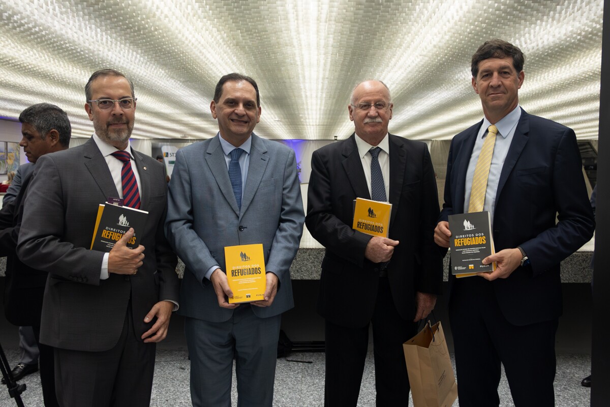Artur Gueiros, Ministro Reynaldo Soares da Fonseca, Jesuino Rissato e Vander Giordano