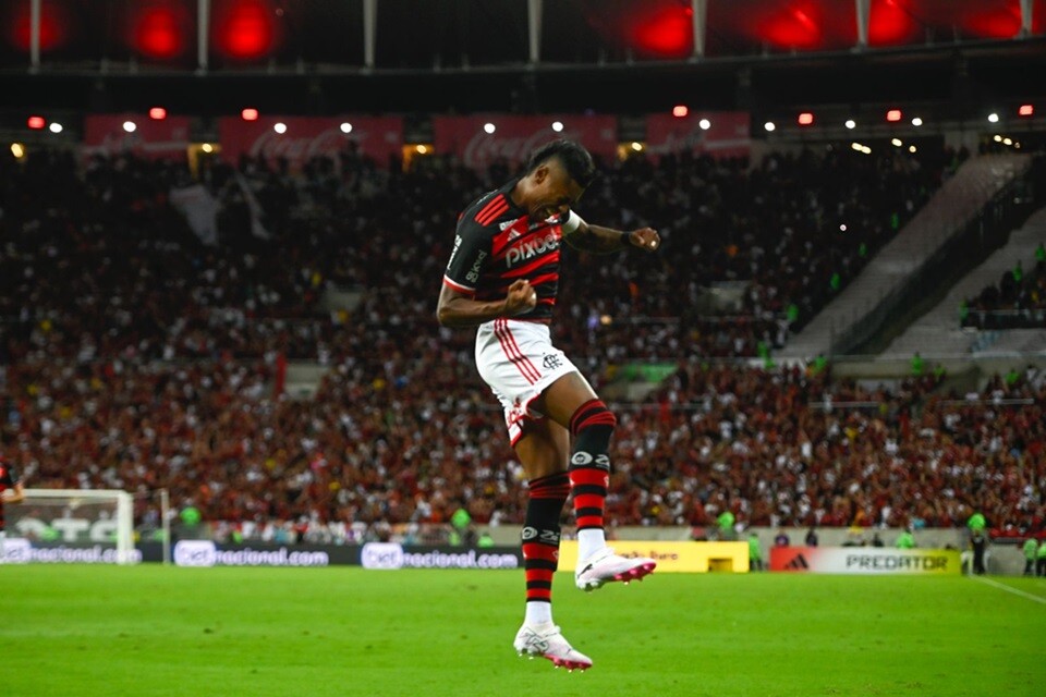 Bruno Henrique fez o gol que confirmou o título para o Flamengo