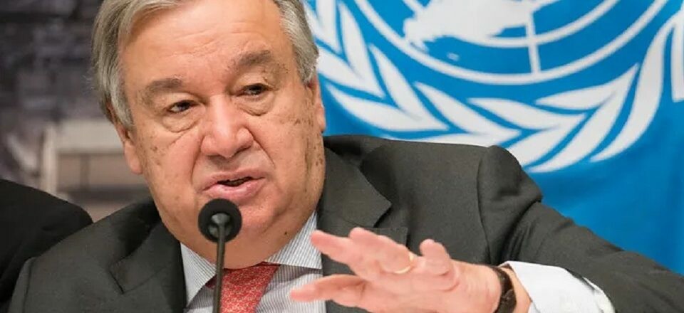 Chefe da ONU, António Guterres | Foto: COP26