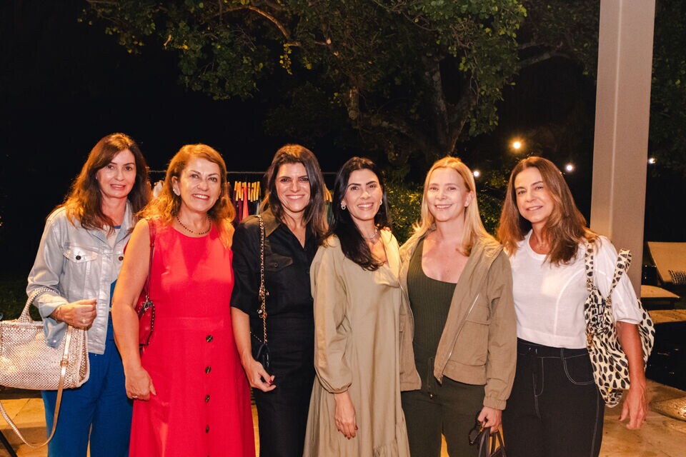 Claudia Pohl, Soraia Debs, Karina Lima, Alessandra Paiva, Déborah Pinheiro e Ângela Sottovia