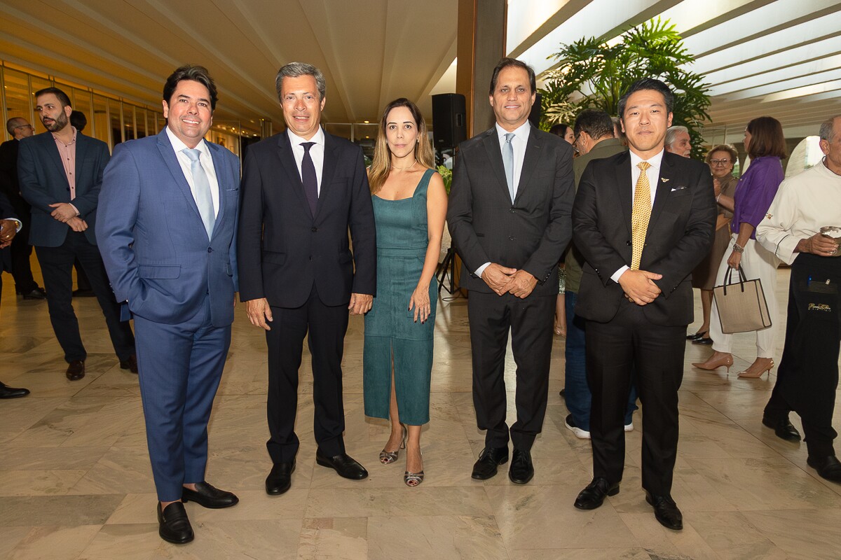 Gilberto Laranjeiras, Paulo Campos, Dra. Luciane Tomé, Paulo Sérgio Niemeyer e Alex Kawano