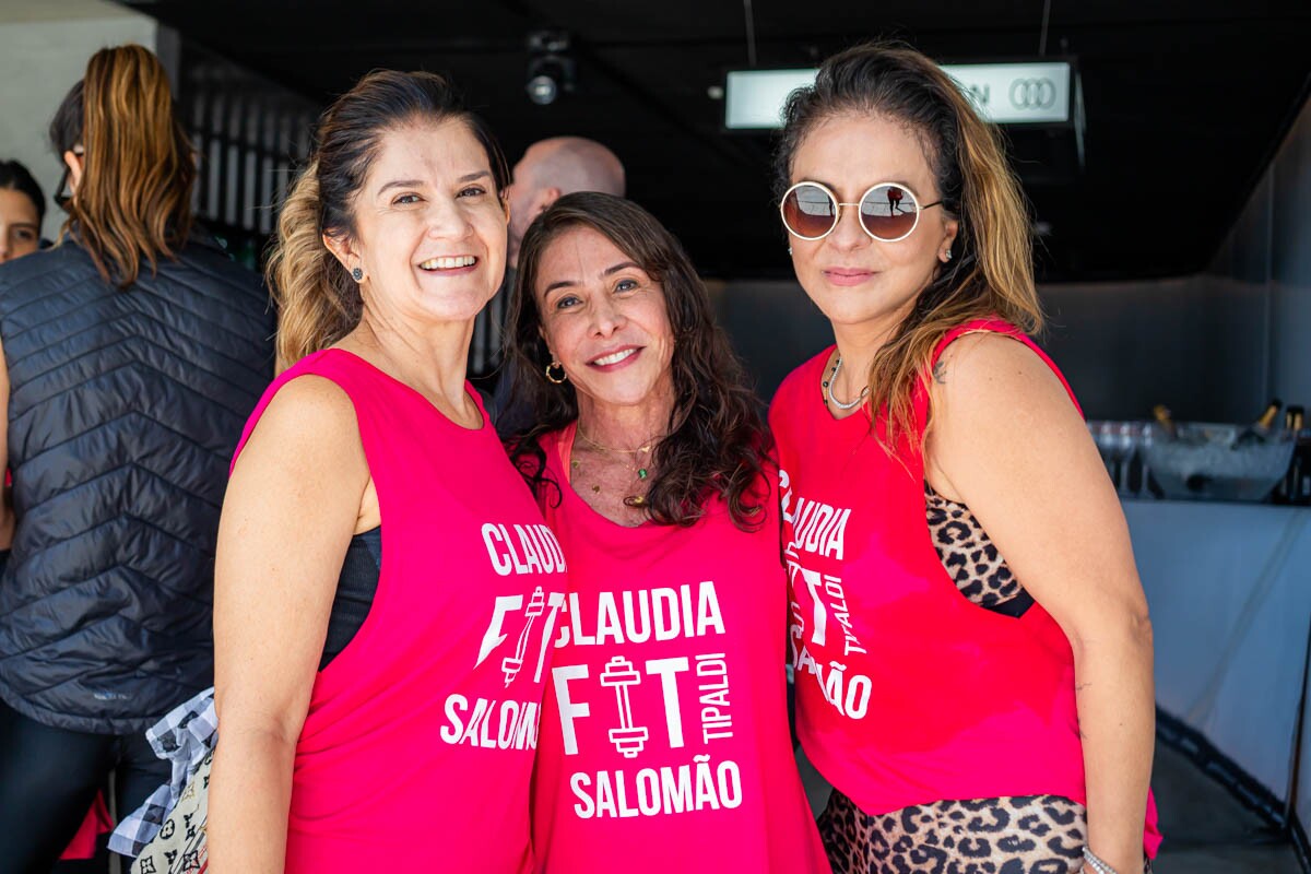 Lara Calaça, Gegê Albanezi e Silvana Chaves