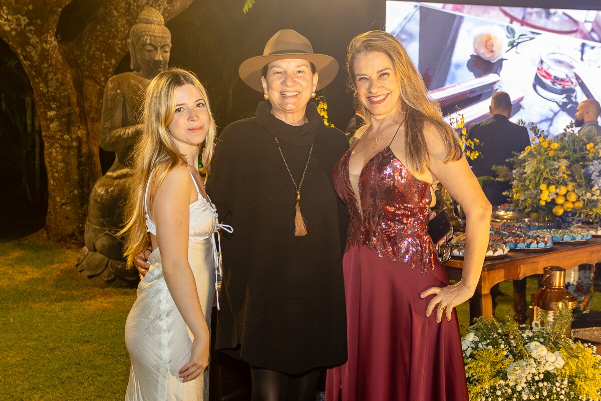 Luisa Avelar, Graciela Todde e Leninha Camargo