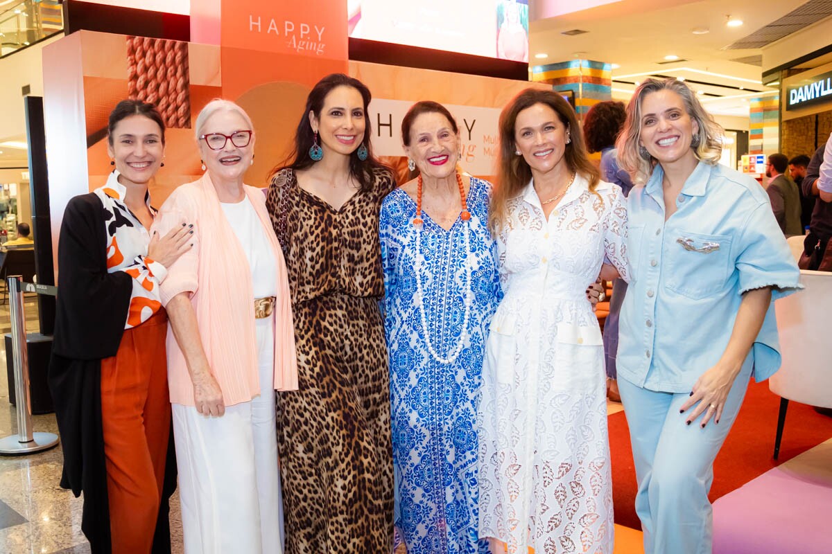 Maíra Gadelha, Cláudia Pereira, Melissa Gontijo, Wilma Pereira, Adriana Coelho e Renata Monnerat