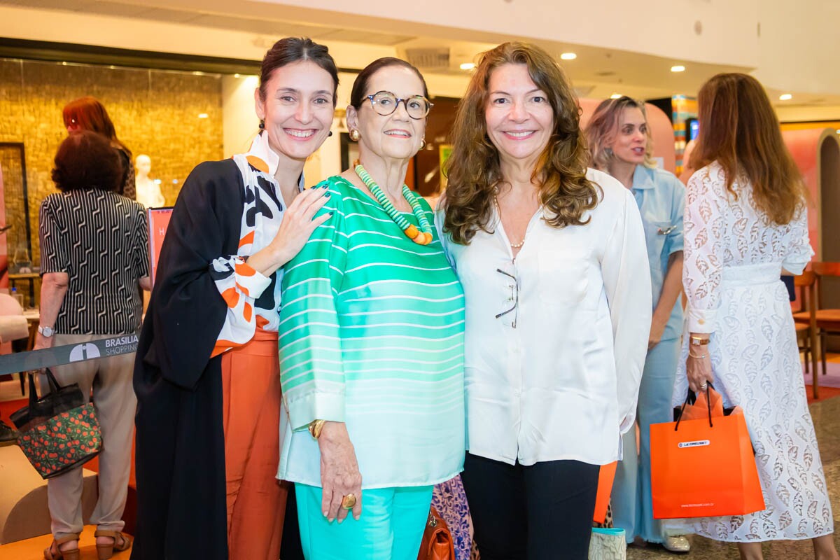 Maíra Gadelha, Silvia Seabra e Flávia Pires