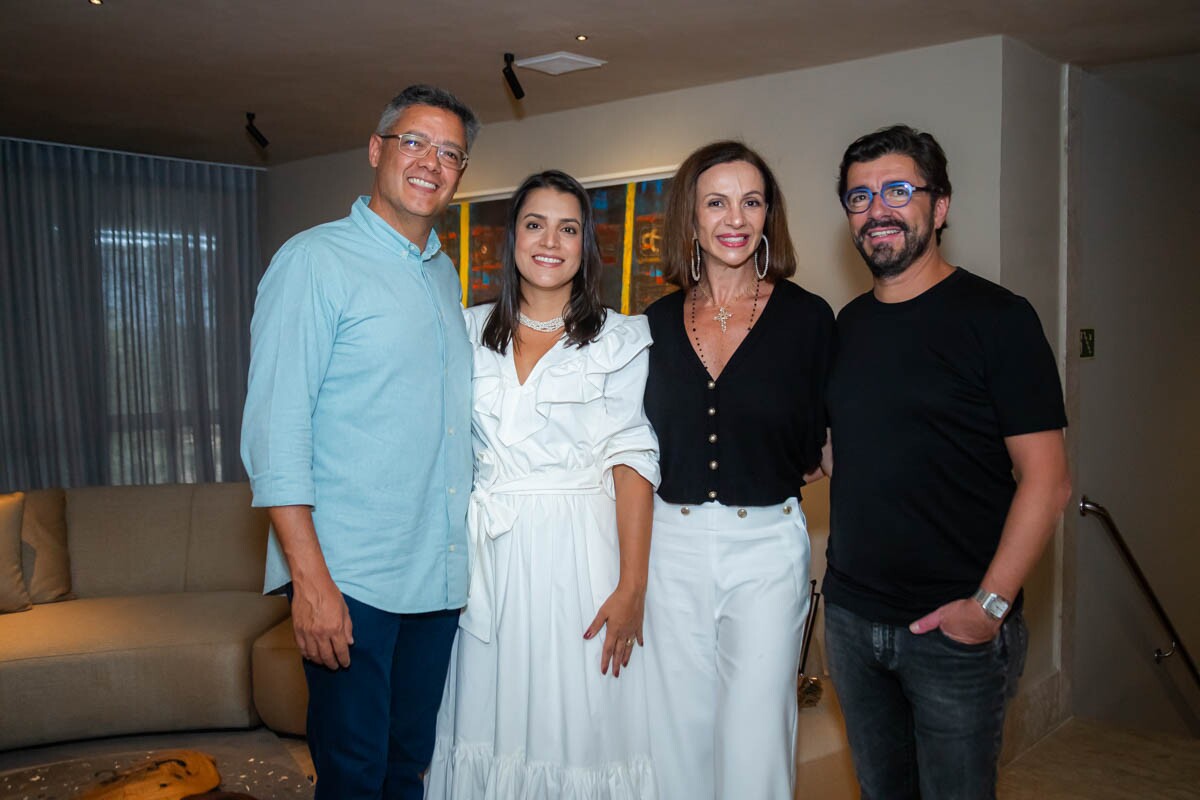 Marcello Cardoso, Fernanda Mazali, Paula Santana e Celso Jr