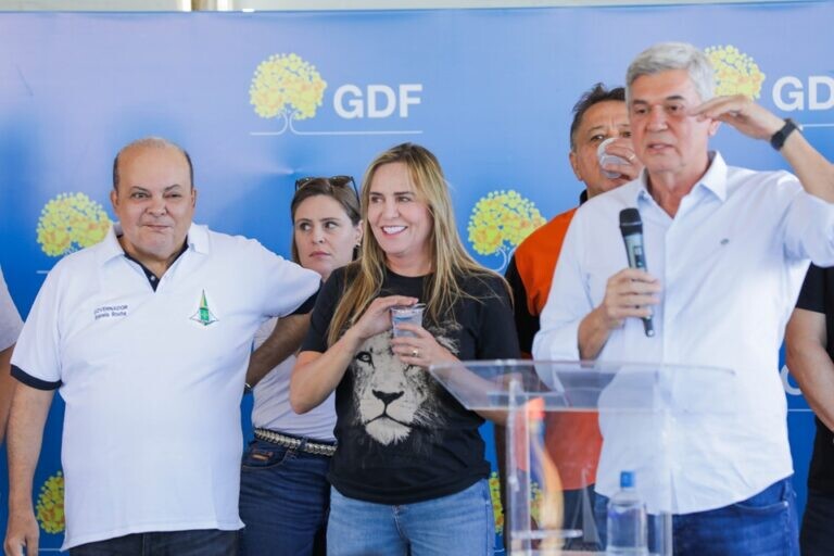 O presidente da Caesb, Luís Antônio Almeida Reis, anunciou as obras no novo complexo, que melhorará a oferta de água tratada na região Norte