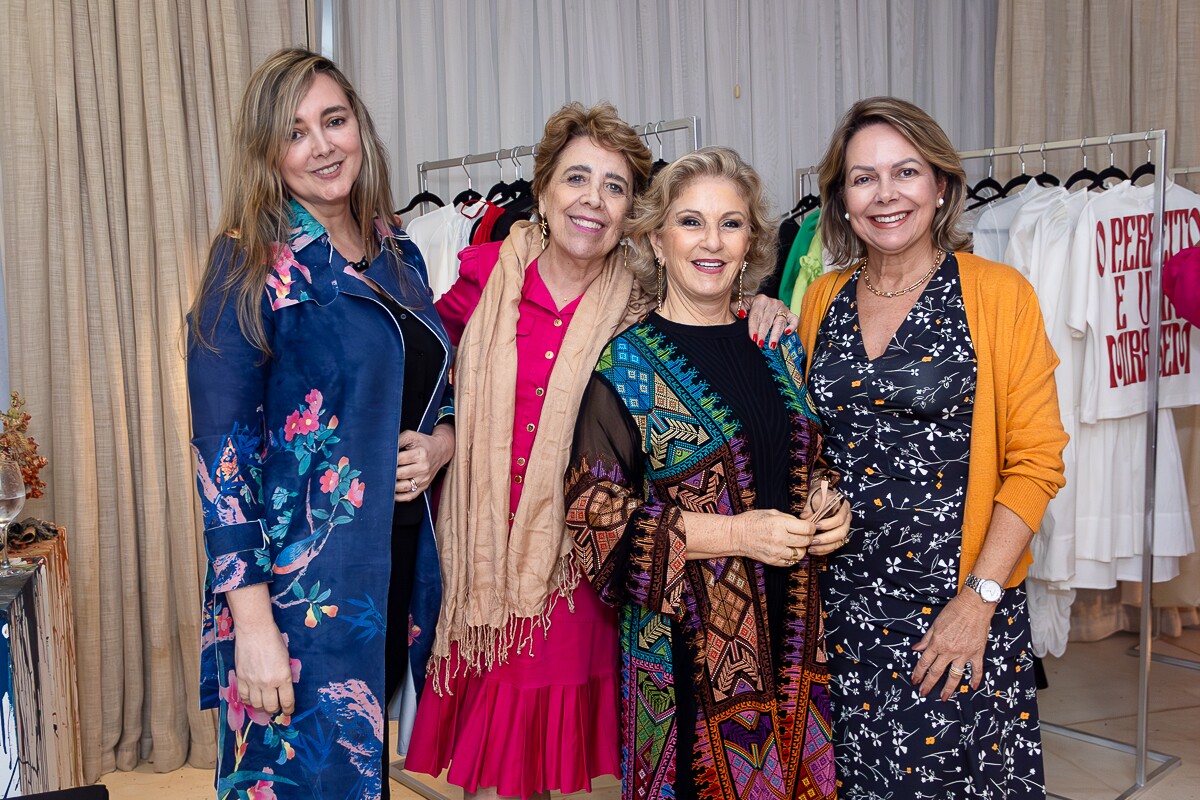 Patrícia França, Ana Regina, Dodoia Resende e Anna Christina Morais