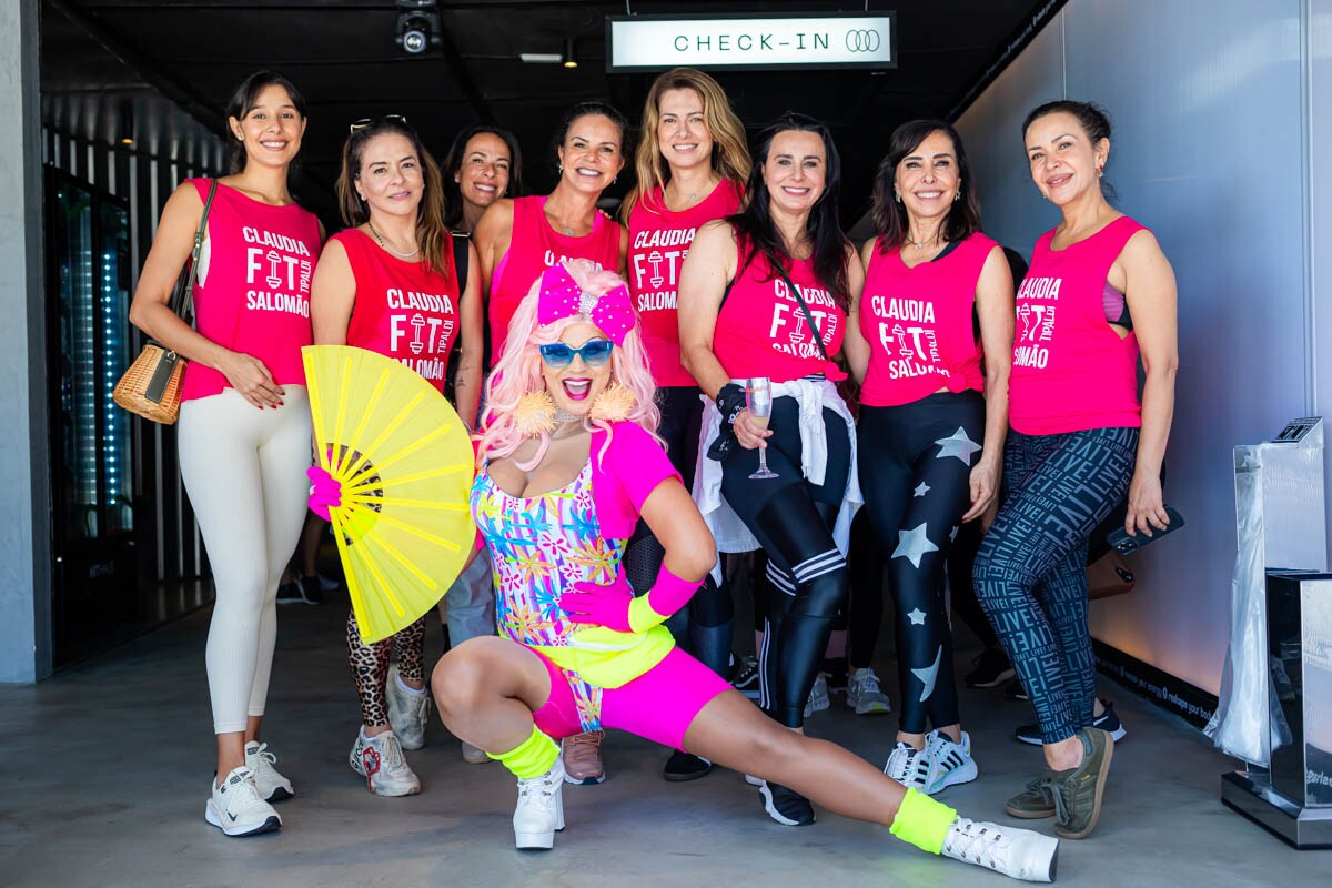 Priscila Diniz, Silvana Chaves, Andrea Cabrera, Cláudia Salomão, Thaiene Fernandes, Virna Smith Cleucy Estevão, Cláudia Meireles e Natasha Voxx 