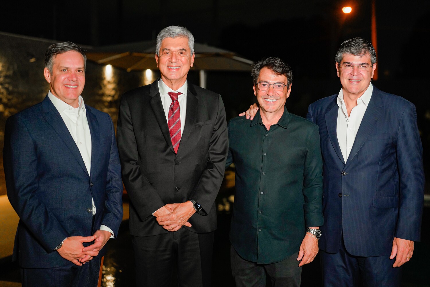 Ricardo Santiago, Luis Antônio Almeida Reis, Rafael Badra e Benedito Oliveira