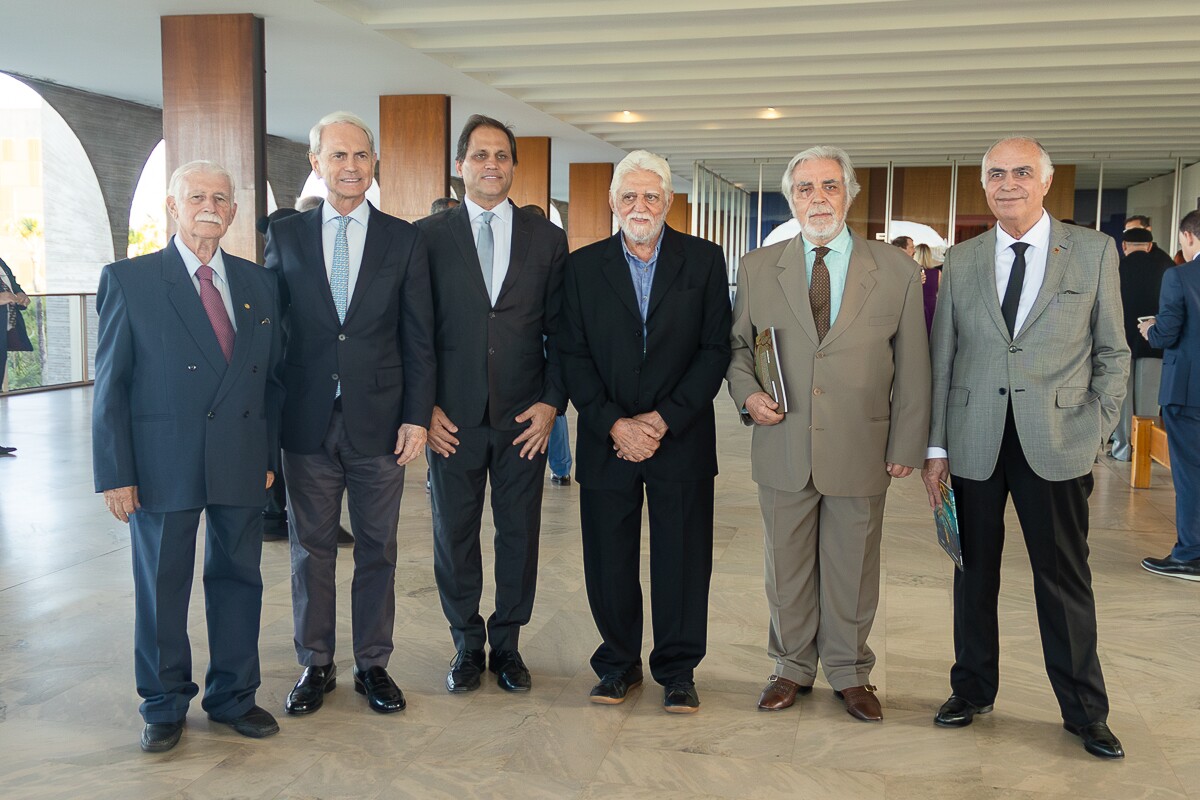 Salviano Guimarães, Paulo Octávio, Paulo Sérgio Niemeyer, Walter Makhohl, Professor Cláudio Queiroz e Haroldo Pinheiro Villar
