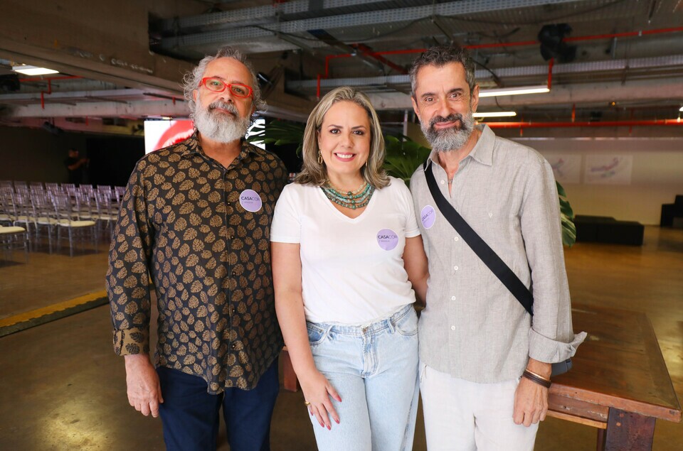 Willian Brandão, Chiara Brandão e Mauro Carvalho