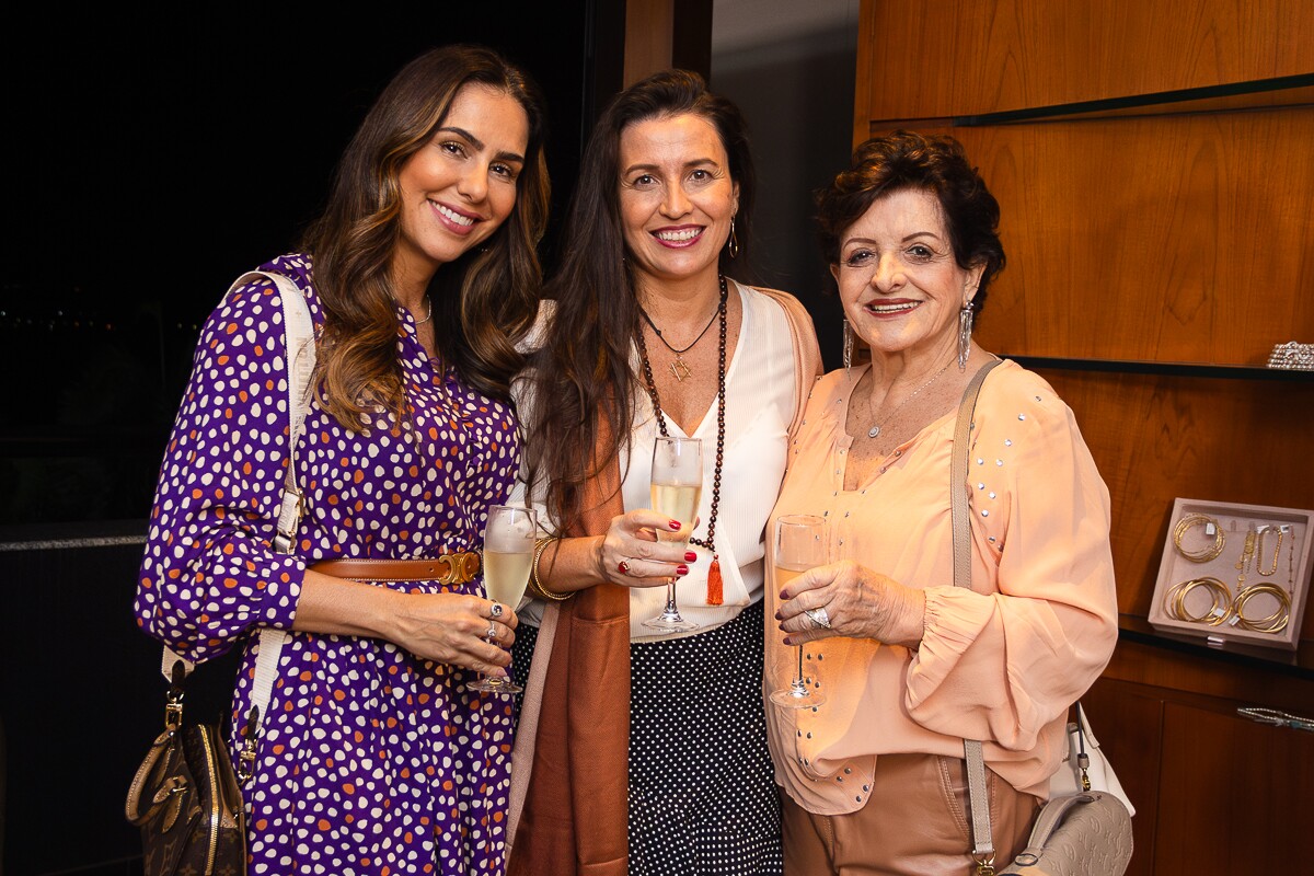 Daniely Britto, Karla Carvalhal e Marli Lima