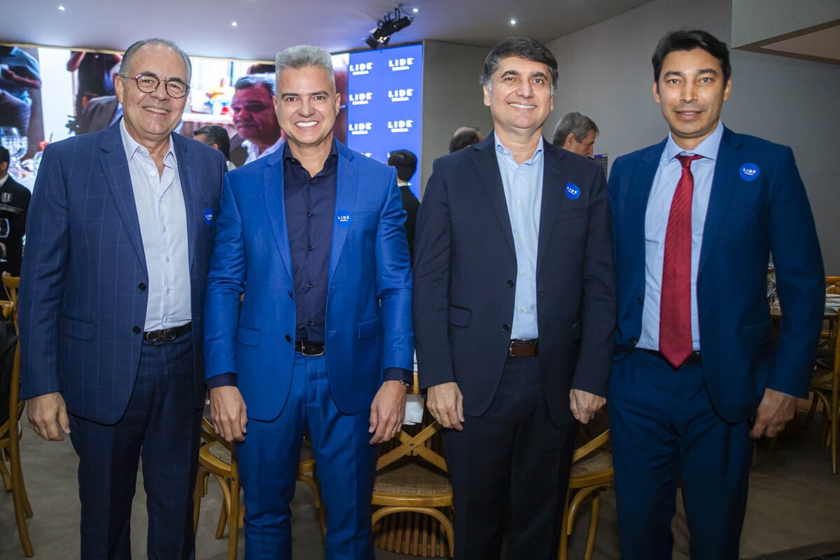 Edison Garcia, José Rodrigues Neto, Sebastião Abritta e Luciano Tonon
