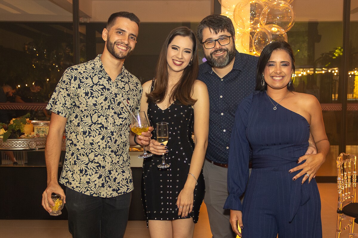 Gabriel Lucindo, Victoria Paiva, Felipe Barbosa e Nathalia Lira