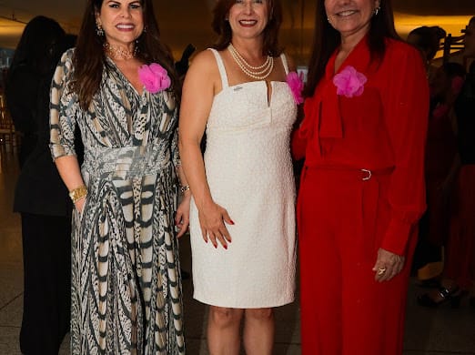 Janine Brito, Rose Rainha e Margarete Coelho