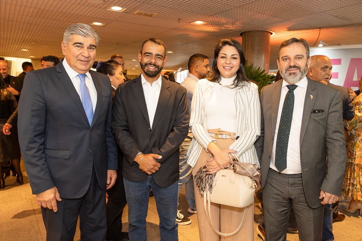 Alexandre Torres, Miguel Jabour, Márcia Guedes e Gilvano Silva