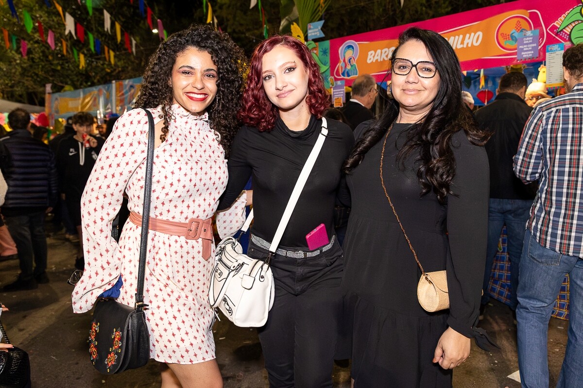 Beatriz Oliveira, Letícia Sampaio e Bianca Oliveira