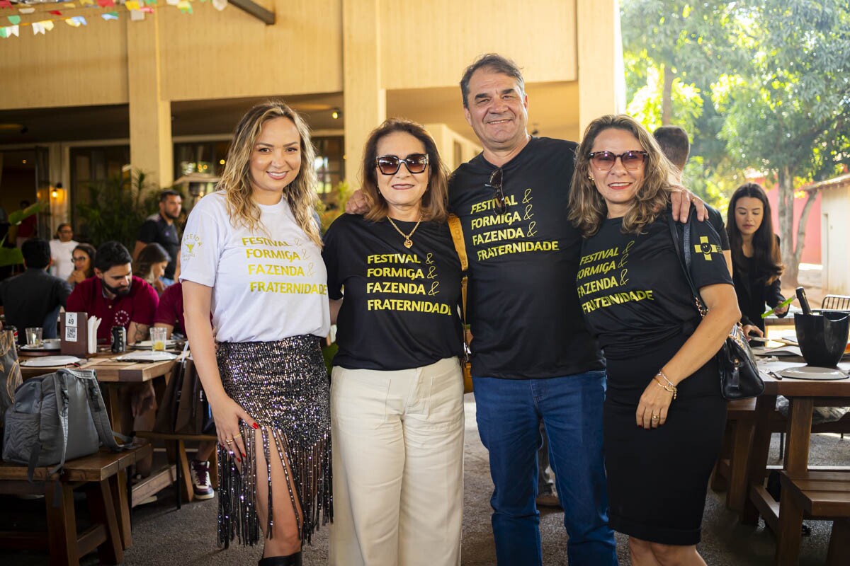 Camila Formiga, Maria Alice Rocha, Marcos Fernandes e Inocência Fernandes