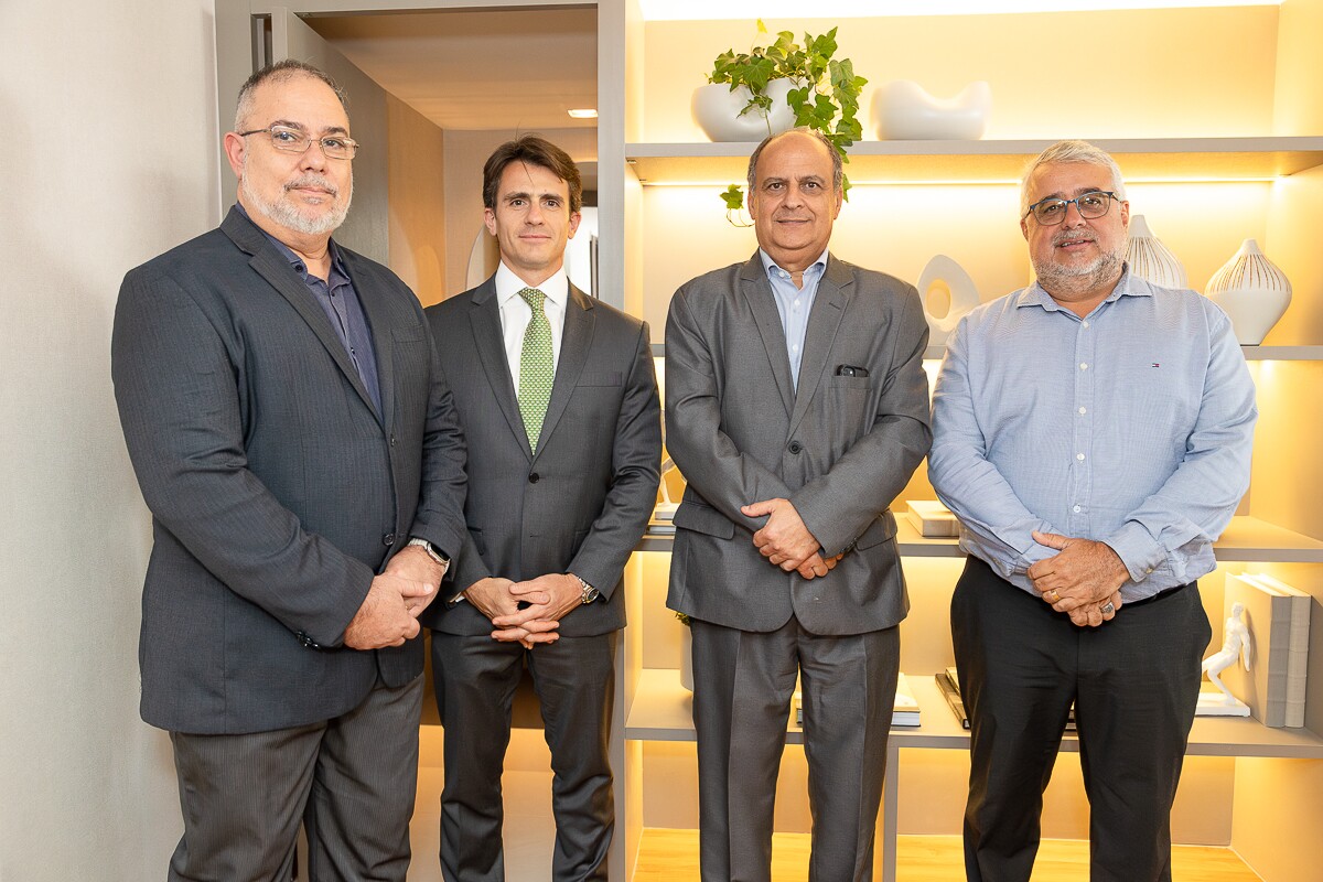 Carlos Alberto Prazes Filho, Fabrício Carata, Paulo Roberto Eiras e Jackson Prata