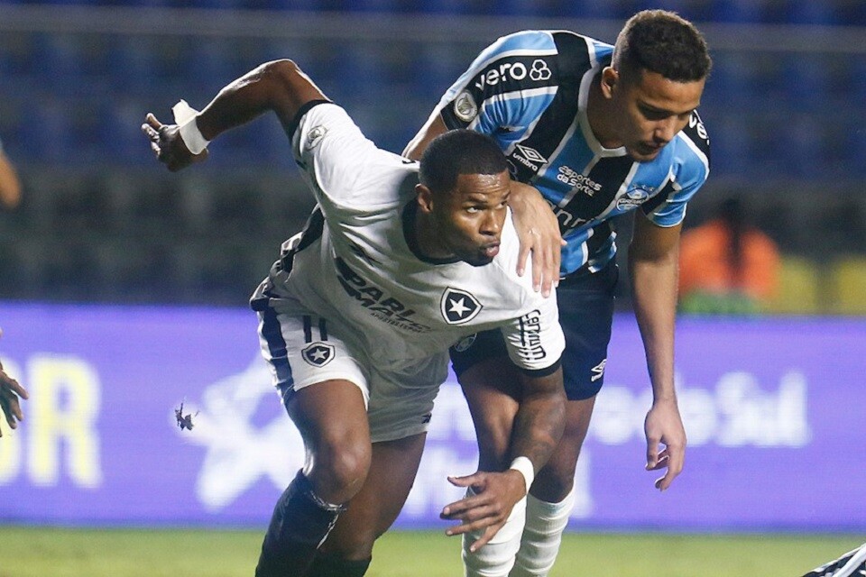 Com gol de Júnior Santos, Botafogo vence Grêmio pela nona rodada do Campeonato Brasileiro, no Kléber Andrade | Foto: Divulgação/ Botafogo